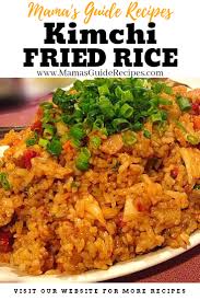 Rasanya yang enak membuat orang tertarik untuk mencoba makanan sederhana yang satu ini. Kimchi Fried Rice Mama S Guide Recipes