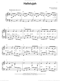 If you like the video, please leave a thumb up and comment; Cohen Hallelujah Easy Sheet Music For Piano Solo Pdf