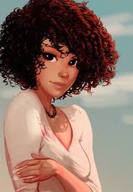 صور رائعة لنساء مرسومة رقميا Digital Art Girl Art Curls