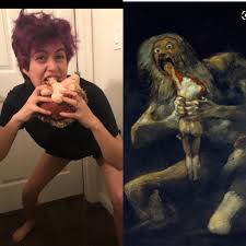 Saturn devouring his son is a painting by the spanish artist francisco de goya. Goya S Saturn Devouring His Son Ft Chester The Hedgehog Gettymuseumchallenge