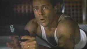 Watching die hard 3 is like moving along a conveyor belt with shocks applied to your brain every 10 minutes. Die Hard Movie Review