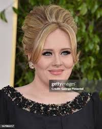 298 Adele Golden Globes Photos & High Res Pictures