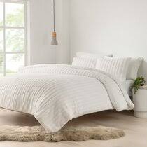 The neutral colors coordinate well with most sheet sets. King Size Ugg Bedding You Ll Love In 2021 Wayfair