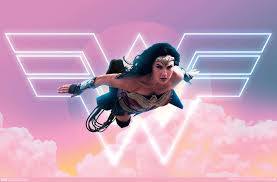 Just dropped a new poster promoting the forthcoming wonder woman 1984 film, and the visual content is. Dc Comics Movie Wonder Woman 1984 Flight Poster Walmart Com Walmart Com
