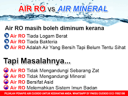 Penulen air yang mudah dan senang digunakan. Keburukan Air Ro Atau Osmosis Berbalik