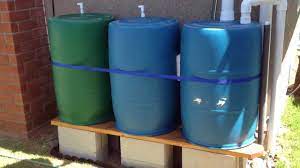 Drip irrigation is sometimes called trickle or low flow irrigation. Rain Barrel Irrigation System Youtube