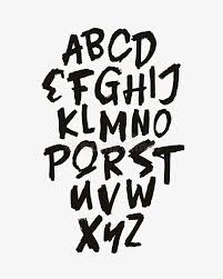 This article explains how to install fonts in windows, word for macos, microsoft word online, word for android, and word for ios. Script Font Brush Painted Letters Vector Hand Drawn Alphabet Stock Vector Illustration Of Style Sticker 128847562
