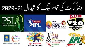 You can check here complete time table & venue details with match timings and pdf download. All T20 Cricket League 2021 Schedule Psl 2021 Ipl 2021 T10 2021 Ipl T20 Cricket Cricket