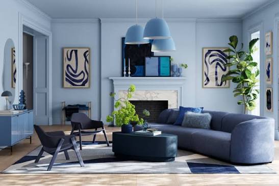 32 Serene Ideas for Styling Blue Living Rooms | Wayfair