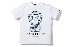 A bathing ape shark tee white. Bape Kids Marine Camo Baby A Bathing Ape Official Facebook