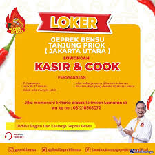 We did not find results for: Lowongan Kerja Kasir Cook Geprek Bensu Tanjung Priok