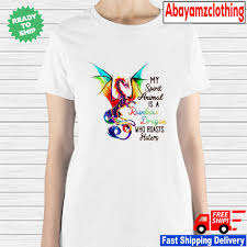 There are haters everywhere, all over all the world. My Spirit Animal Is A Rainbow Dragon Who Roasts Haters Shirt Hoodie Sweater Long Sleeve And Tank Top