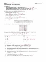 389 science worksheet templates are collected for any of your needs. Quantum Number Practice Worksheet Set 2