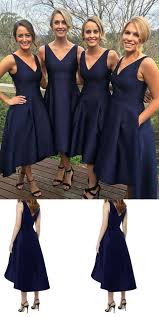 Classic Bridesmaid Dresses Short Bridesmaid Dresses A Line Bridesmaid Dr High Low Bridesmaid Dresses Navy Blue Bridesmaid Dresses Blue Bridesmaid Dresses Short