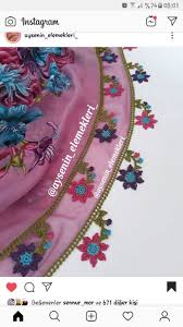 Cidem Das Adli Kullanicinin Buyuk Cicekli Oyalarim Panosundaki Pin Oya Ornekleri Tig Desenleri Tig Isleri