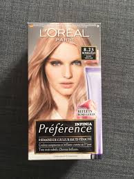 L'oreal volume million lashes mascara extra black. L Oreal Preference Infinia 8 23 Rose Gold Blond Inci Beauty