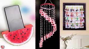 New 8 Diy Room Decor 2019 Diy Handmade Things Wall Hanging Photoframe Youtube Diy Handmade Diy Projects New Easy Diy Art