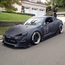 Matte Black Fr S Yes Please Cars Tuner Cars Custom Cars