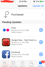 Click on the app you would like to update. Iphone App Updates Stuck With Ios 9 Ask Different