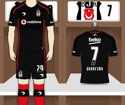 The club will wear their 2019/20 away and third jerseys for a second season for this year's allsvenskan and svenska cupen. Besiktas Jk Away Kit