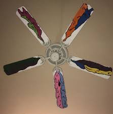 That's because the fan actually orbits around that big sphere in the center, allowing for all kinds of air. Painting Ceiling Fan Art Living Room Ceiling Fan