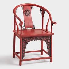Cost Plus World Market Red Wood Ming Chair Restoration Hardware Dining Chairs Artisan Furniture Furniture