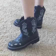 Roper Shoes Fat Baby Boots With Rhinestones Poshmark