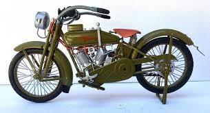 1917 Harley Davidson Xonex Die Cast 1 6 Scale 3 Speed V Twin Model F Motorcycle Motorcycle Model Twin Models Harley Davidson