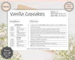 Make the changes you want, then save and close the template. Editable Recipe Card Template Recipe Template Recipe Cards Etsy