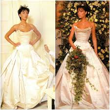 Vera wang has created a unique aspirational world that alludes to sensuality and youthful sophistication. Victoria Beckham Wedding Dress Cost Off 76 Buy