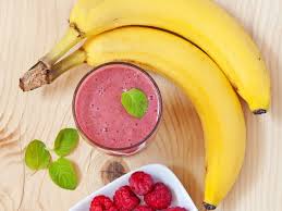 Smoothie Ultra Simple Banane Framboise Recette Smoothie Recette Recette Smoothie Detox Smoothie Framboises