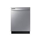 24-inch Top Control Dishwasher with Hybrid Tall Tub in Stainless Steel and 55 dBA DW80R2031US Samsung