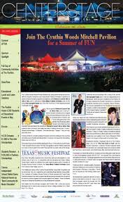 CenterStage, Volume 16, Issue 2 by The Cynthia Woods Mitchell Pavilion