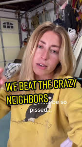 we beat the crazy neighbors ... they’re gonna be so pissed #fyp #foryou  #crazyneighbor #tinyhome