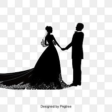 Creative Wedding Silhouette Bride Clipart Bride And Groom Wedding Png Transparent Clipart Image And Psd File For Free Download In 2021 Wedding Silhouette Bride And Groom Silhouette Bride Clipart