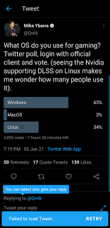 1 day ago · activision blizzard inc. Mike Ybarra Blizzard Vp Posts Poll Which Os People Use For Gaming Linux Gets 34 And Tweet Gets Deleted Linuxmemes
