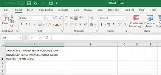 Excel (older versions) how do i force my spreadsheet to print on one piece of paper? Sentence Case In Excel Excel Tips Mrexcel Publishing