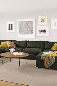 Linger Sectionals Modern Sectionals Modern Living Room Furniture Room Board In 2021 Green Couch Living Room Modern Furniture Living Room Living Room Sectional