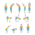 Yoga is extremely beneficial for your mental and physical well being. Magic 10 Jivamukti Sequence Yoga Magic 10 Jivamukti Vinyasa Yoga Sequences Benefits Variations And Sanskrit Pronunciation Tummee Com