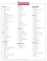 0 ответов 0 ретвитов 0 отметок «нравится». Frommer S Ultimate Travel Packing List Frommer S