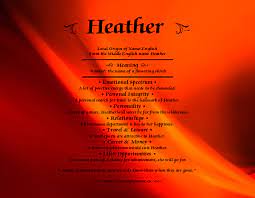 Heather Meaning Of Name Names With Meaning Heather Meaning Heather Name Meaning