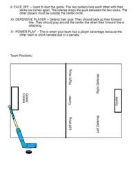 Physical Education Floor Hockey Studyguide Physical Education Education Physics