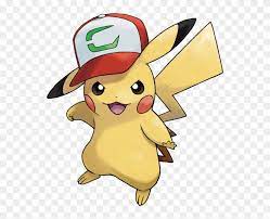 Pokemon Ash Cap Pikachu Png Download Ash Pikachu Ultra Sun Transparent Png 551x601 2537164 Pngfind
