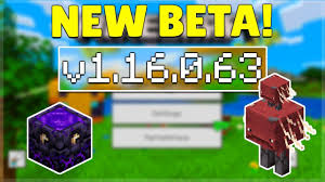 Mcpe 1 16 0 63 Beta Nether Update Minecraft Pocket Edition Java Parity New Achievements Youtube