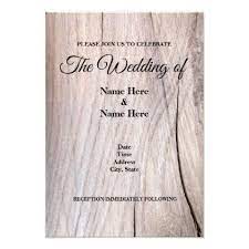 Rustic Wood Grain Design Wedding Invitation Card Zazzle Com Wedding Invitation Design Wood Invitation Wedding Invitation Cards