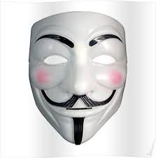 Game Master Mask Poster By Sirensunshine Vendetta Mask Anonymous Mask V For Vendetta Mask
