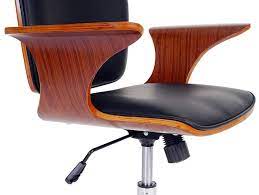 Si vous recherchez le meilleur fauteuil de bureau, il doit s'adapter parfaitement à vous, disposer de. Chaise De Bureau Saturne Design Exclusif Bois Et Cuir Noir Chaisepro Fr