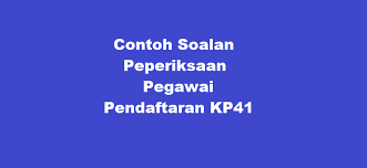 Sebelum kita pergi kepada contoh soalan, kita lihat dahulu format soalan bagi peperiksaan online yang bakal anda duduki. Contoh Soalan Peperiksaan Pegawai Pendaftaran Kp41 Kerjaya2u Com