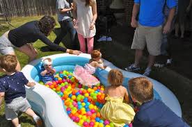 Outdoor Birthday Party Activities For Toddlers Keeping Up With The Morgans Callie Turns One Birthday Party Activities First Birthdays First Birthday Parties