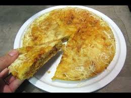 65 فطيرة سائلة محشوة في المقلاة بحشوة لذيذة سريعة جداا خبز محشي في المقلات Youtube Food Food Videos Recipes